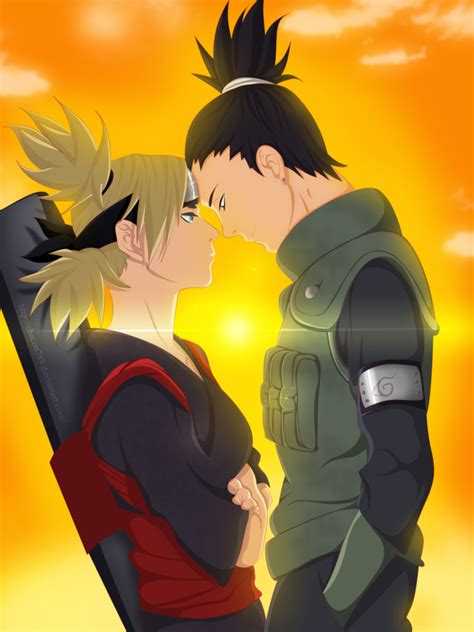 shikamaru y temari